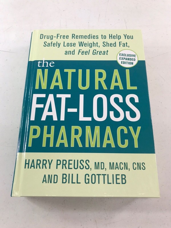 The Natural Fat-Loss Pharmacy, Harry Preuss, Hardcover, 367 Pages