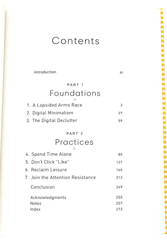 Digital Minimalism Cal Newport Productivity Self Help Book HC Brand New gallery