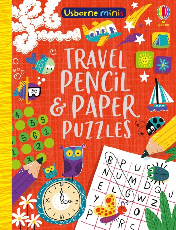 Usborne Minis Pencil & Paper Puzzles – paperback Nolan, Kate