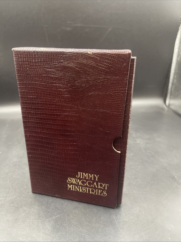 Jimmy Swaggart Ministries boxed set of 3 – genuine bonded leather (1983-1987)