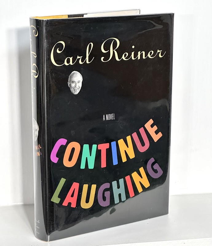Carl Reiner – Continue Laughing SIGNED 1st Edition / 1st Printing HCDJ Like New