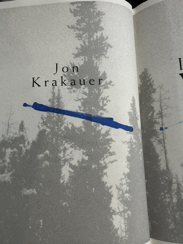 Into the Wild by Jon Krakauer (1996) First Edition, Hardcover gallery