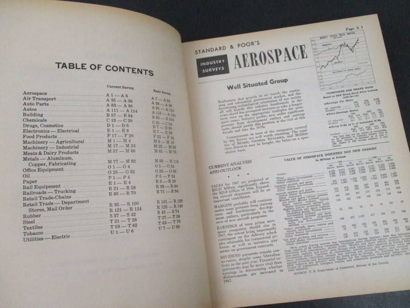 Stock Buyer's Compendium of American Industry by Standard & Poor's 1967 5th Ed gallery