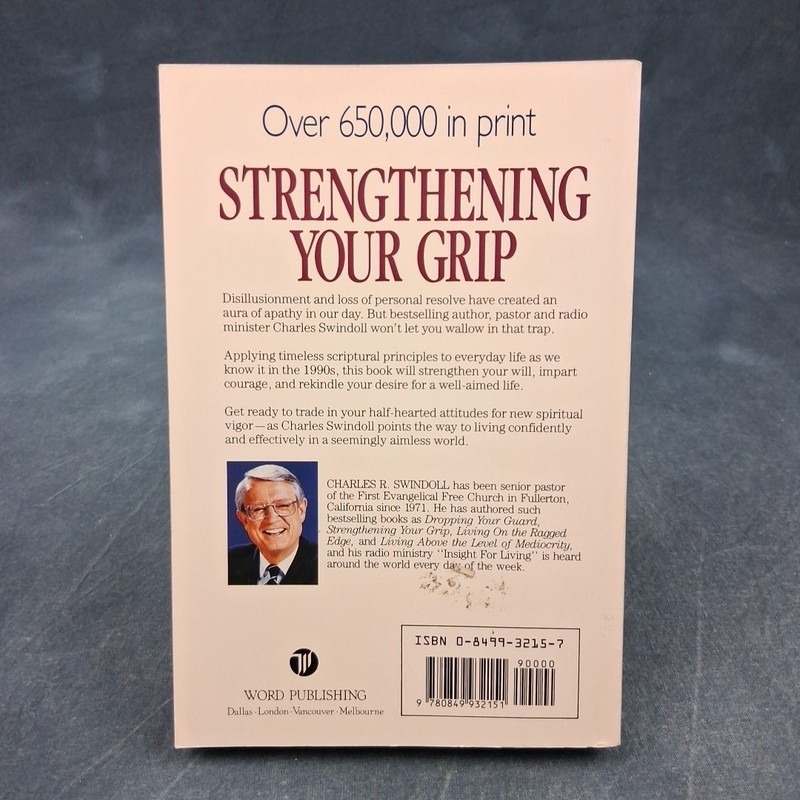 Charles Swindoll Book Lot 4 PB Growing Strong Come Before Winter Bundle gallery