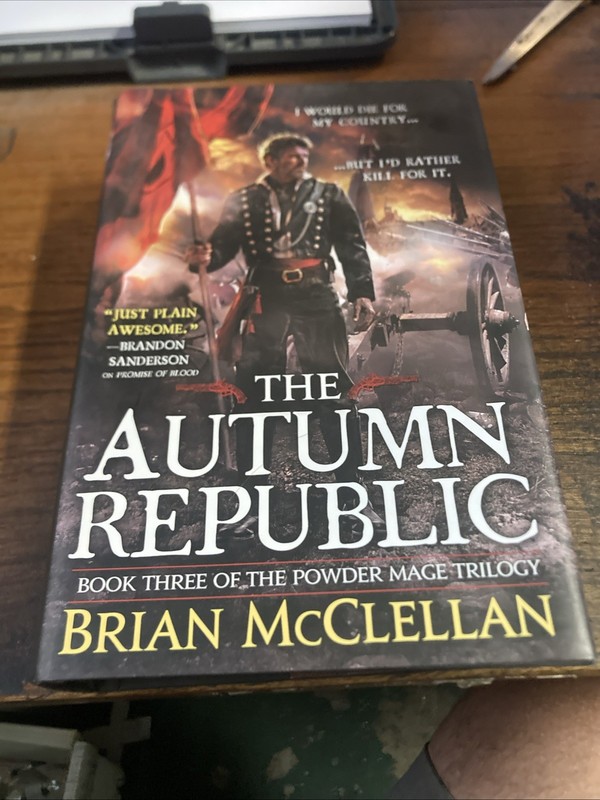 Autumn Republic by Brian McClellan (2015, Hardcover)