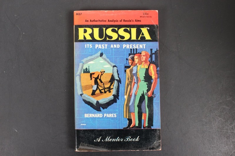 Russia Its Past and Present Bernard Pares 1952 Ninth Printing Mentor Book PB