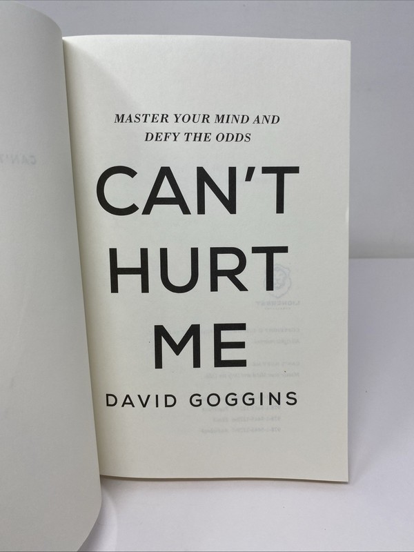 Can't Hurt Me by David Goggins 2018 Trade Paperback Lioncrest FREE SHIPPING! gallery