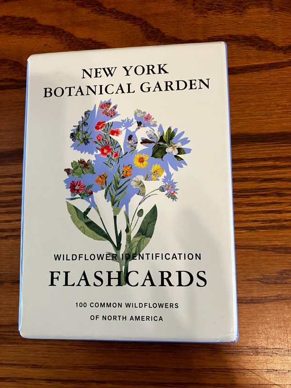 New York Botanical Garden Wildflower Identification Flashcards: 100 Boxed