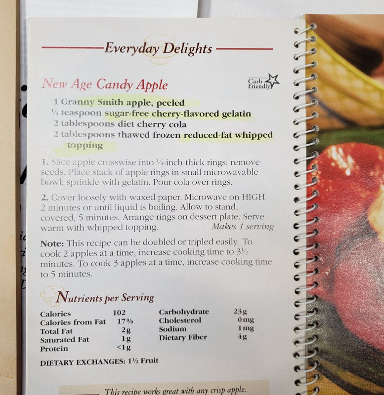 Diabetic Cookbooks Lot Of 10 Healthy Cooking With Diabetes Recipes Meals Dessert gallery