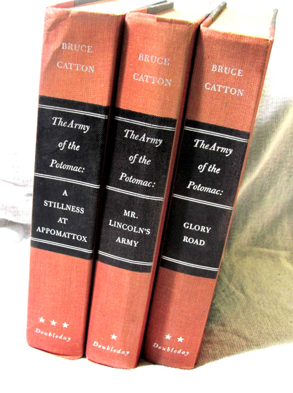 Lot 3 Army of the Potomac Complete Set Civil War Vol 1,2,3Bruce Catton