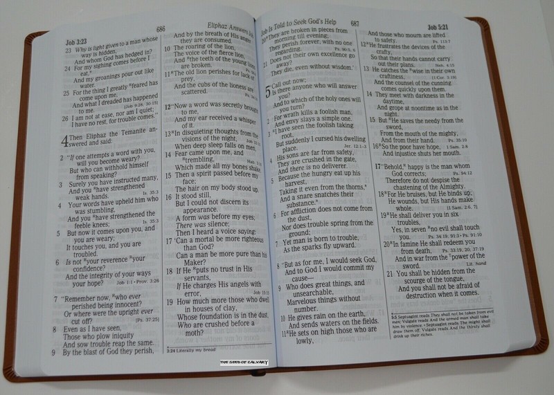 Super Giant Print Bible NKJV Imitation Leather Largest Print 16 point BRAND NEW! gallery