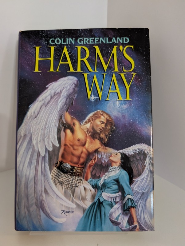 Harm’s Way Colin Greenland 1993 HC DJ Avonnova Science Fiction Hardcover