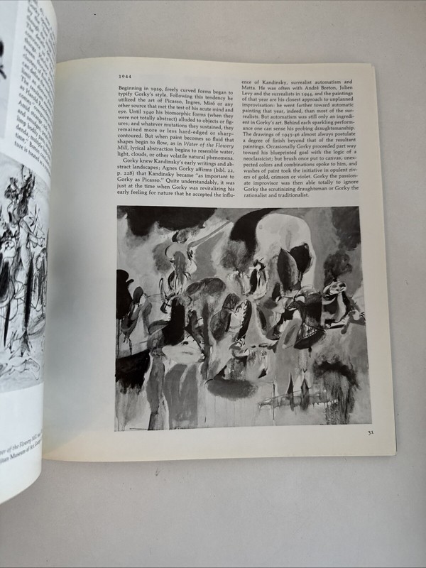 Arshile Gorky The Museum of Modern Art New York 1962 Art Exhibit Catalogue gallery