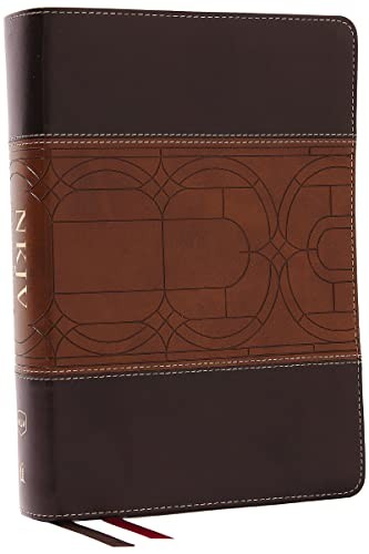 NKJV Study Bible, Leathersoft, Brown, Full-Colo, Nelson..