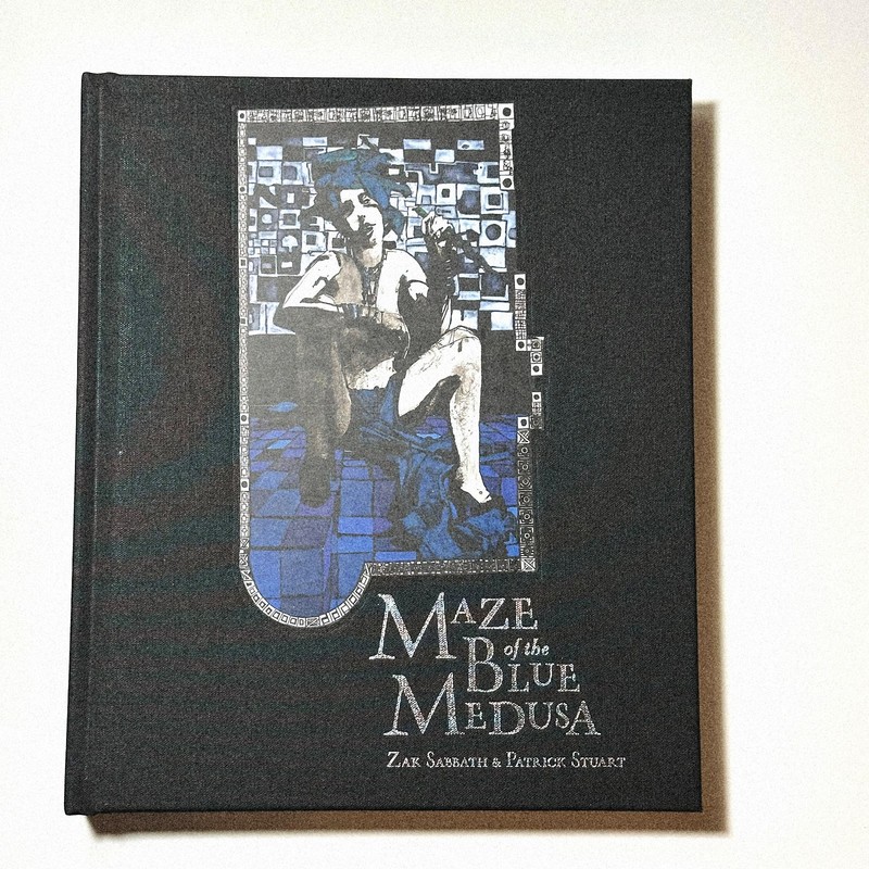 Maze of the Blue Medusa: Zak Sabbath & Patrick Stuart (Hardcover) 2016; 2nd Ed.