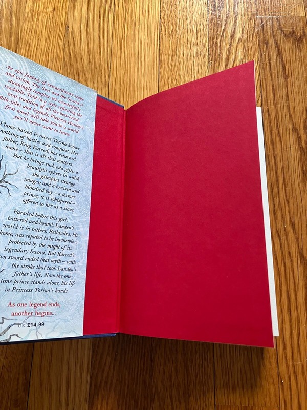 The Seer and the Sword Victoria Hanley HC DJ Pls Read gallery
