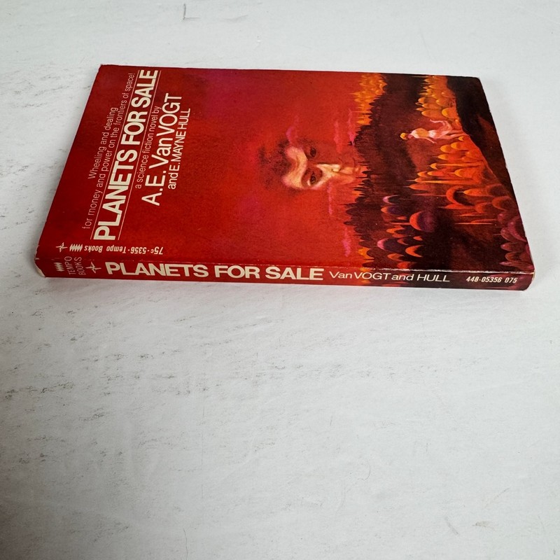 Planets for Sale A.E. Van Vogt E. Mayne Hull 1970 First Printing Tempo Books gallery