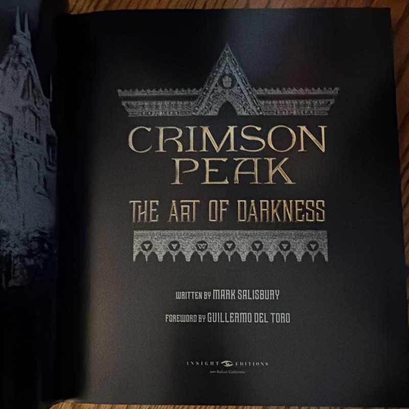 Mark Salisbury Crimson Peak: The Art of Darkness 2015 Hardcover Insight gallery