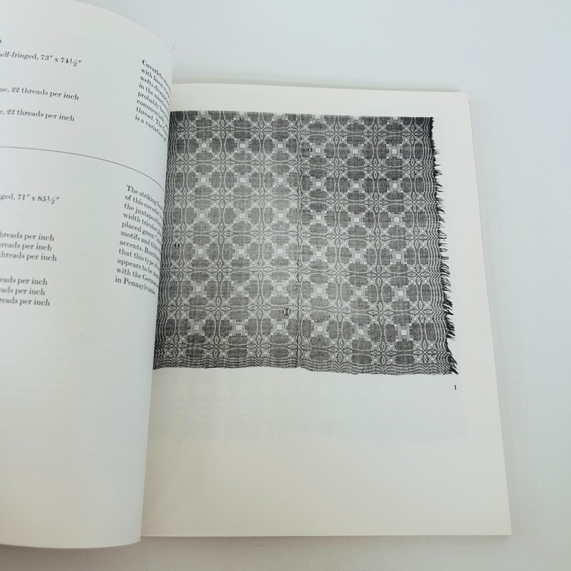 American Coverlets of the 19th Century 1974 U of Wisconsin Helen Louise Allen gallery