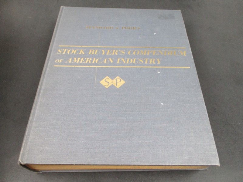 Stock Buyer's Compendium of American Industry by Standard & Poor's 1967 5th Ed gallery