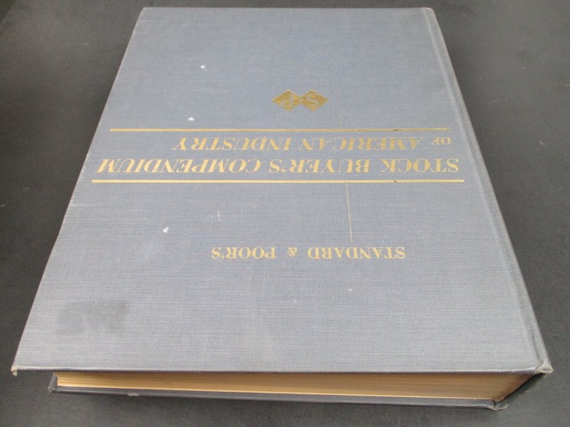 Stock Buyer's Compendium of American Industry by Standard & Poor's 1967 5th Ed gallery