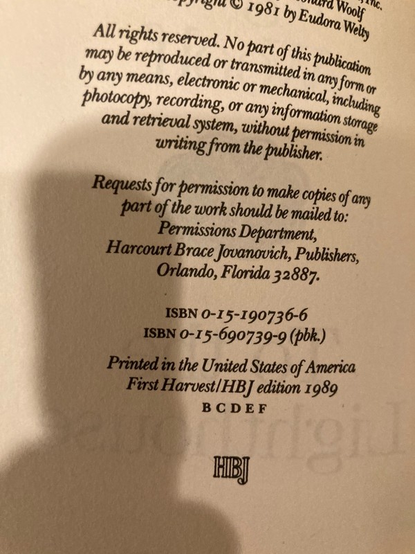 To the Lighthouse - a Novel by Virginia Woolf 1989 paperback gallery