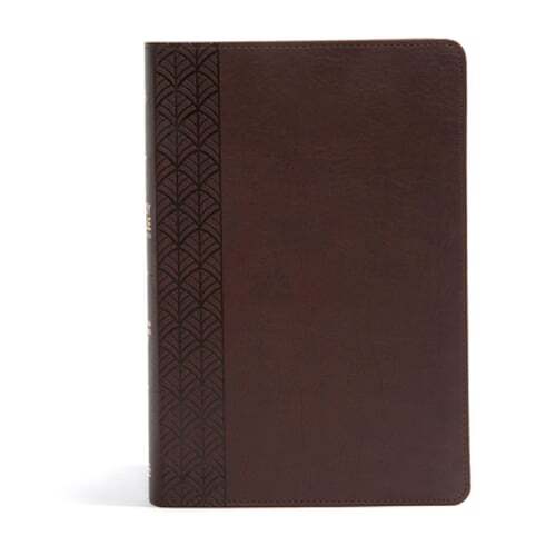 The CSB Study Bible for Women, Chocolate Leathertouch, Indexed: Used