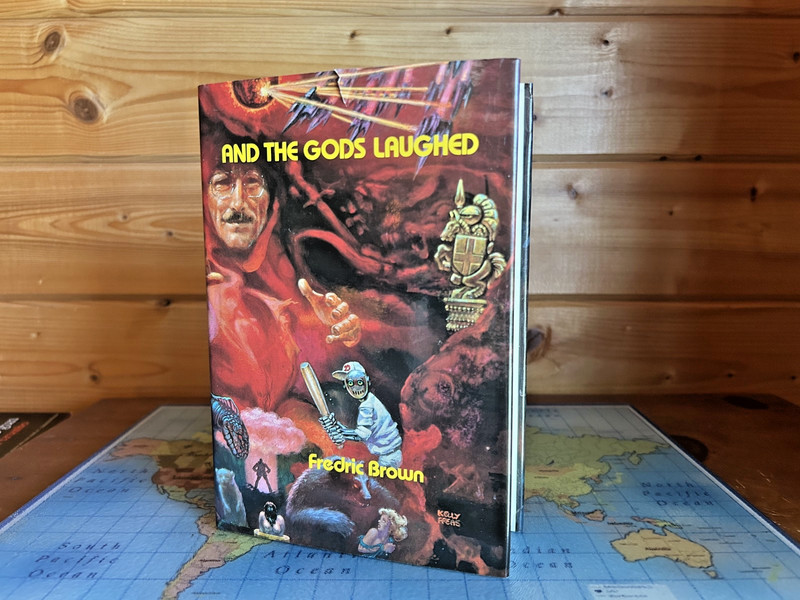And the Gods Laughed by Fredric Brown 1987 Phantasia Press 1st Edition HCDJ