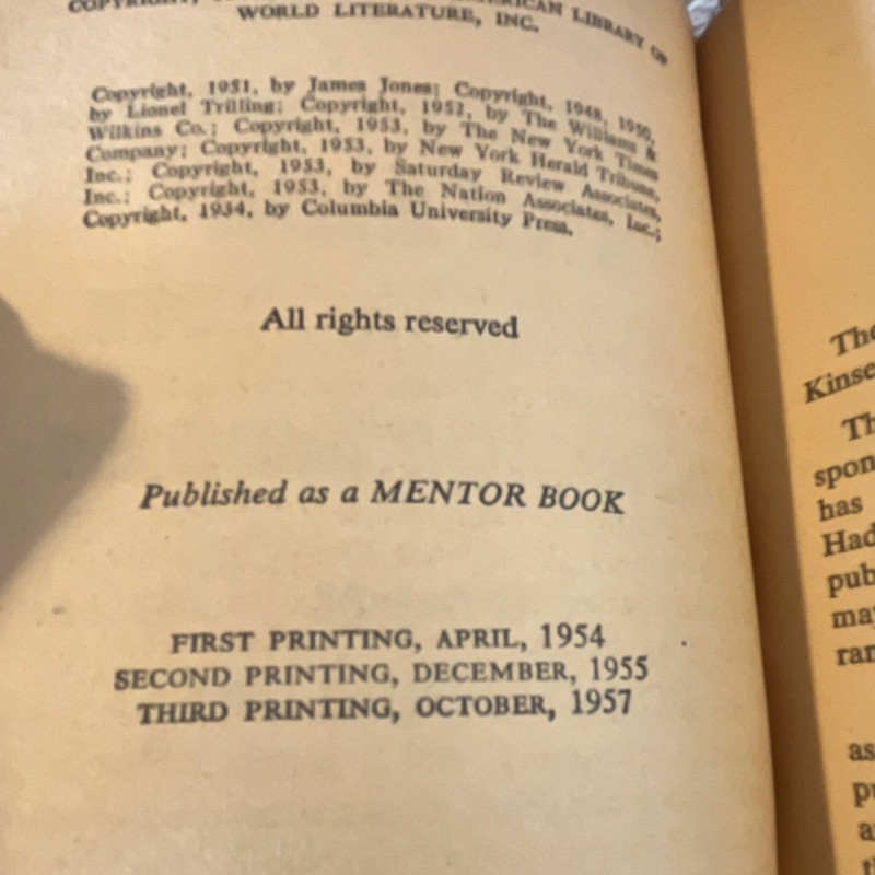 New American Library A Mentor Book An Analysis of the Kinsey Reports by Geddes,… gallery