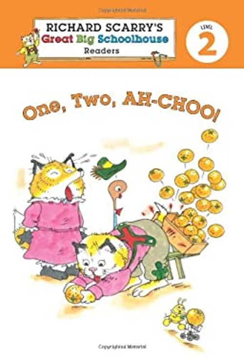 Richard Scarry’s Readers Level 2: One, Two, AH-CHOO! Hardcover Er