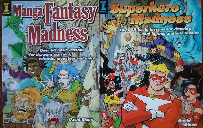 Impact, David OKum Manga Fantasy Madness &Superhero MadnessBasic Drawing Lessons