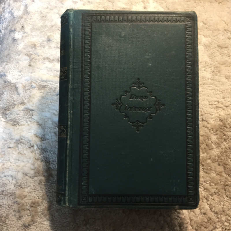 The Last Days Of Pompeii Edward Bulwer-Lytton 1880 J.B. Lippincott Disaster Fic