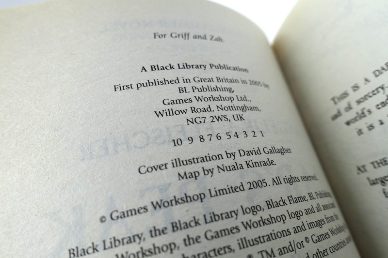 Liar's Peak (Warhammer) Paperback Book by Robin D. Laws 1st Print gallery