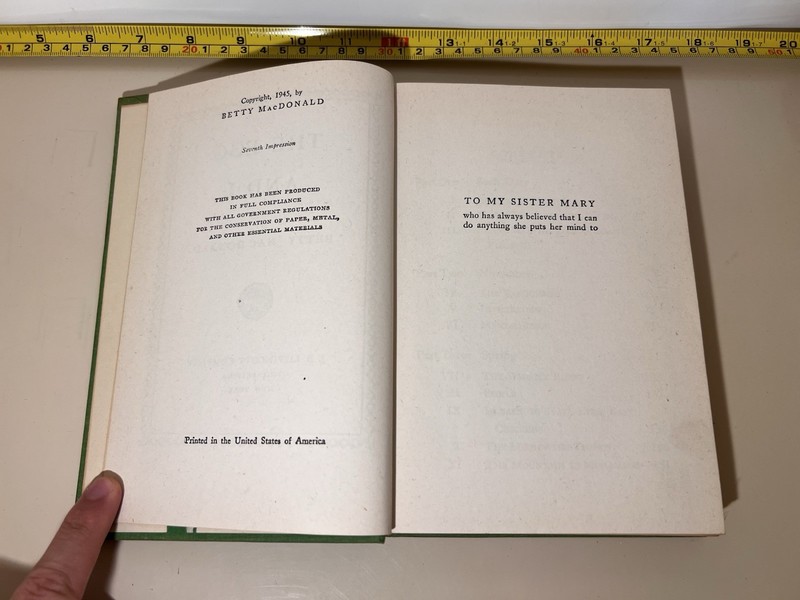 The Egg and I by Betty MacDonald (1945, HC, VG) Vintage Book gallery