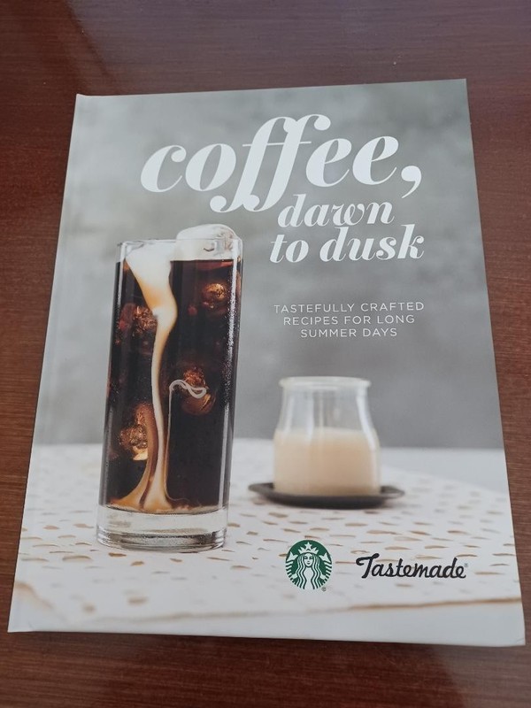 Starbucks x Tastemade Coffee Dawn to Dusk Hardcover Recipe Book 2017 Collectors