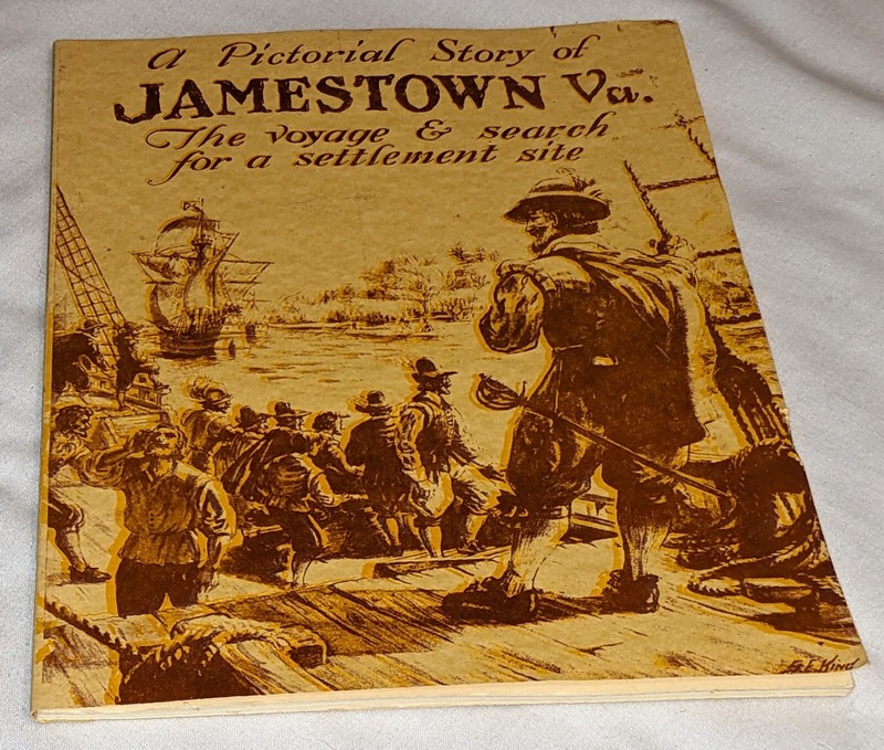 J. Paul Hudson A PICTORIAL STORY OF JAMESTOWN VIRGINIA paperback 1957