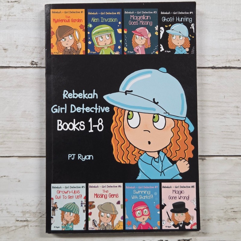 Rebekah Girl Detective Books 1-8 Kids Mystery Paperback PJ Ryan