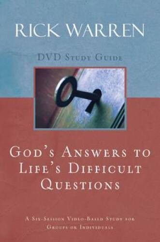 God’s Answers to Life’s Difficult Questions Study Guide – Paperback – GOOD