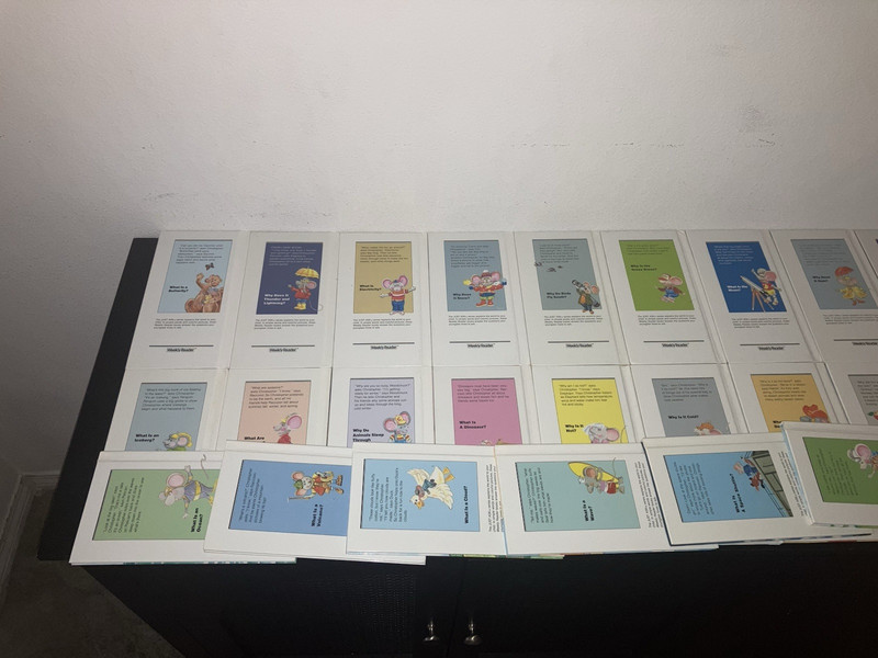 A Just Ask Book Lot Of 32 Books-Weekly Reader Kids Tall Books Mouse gallery