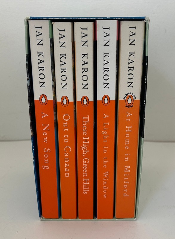 Jan Karon The Mitford Years Box Set of 5 Trade PB Books At Home Light Hills Etc gallery