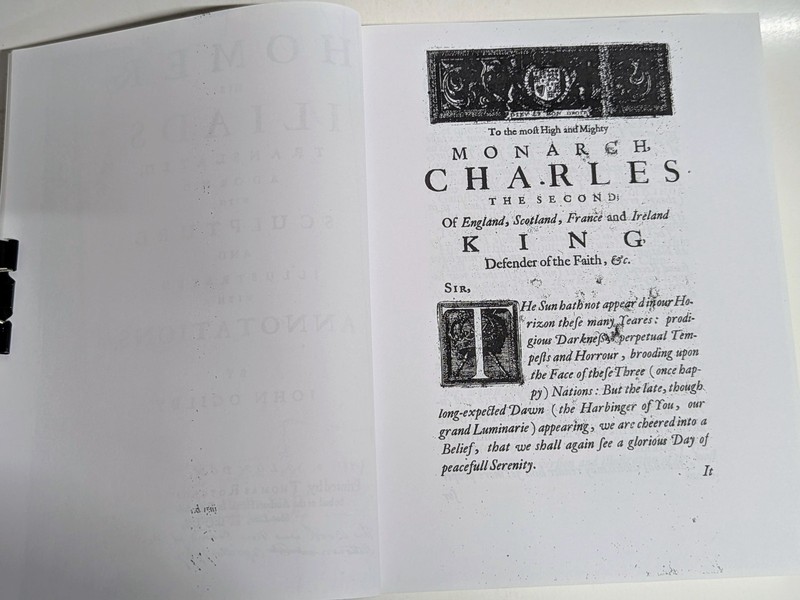 Homer and his Iliads Translated PB John Ogilby EEBO Edition 2010 gallery