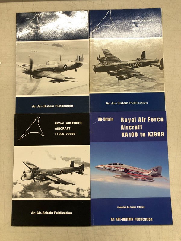 An Air-Britain Publication, Royal Air Force Aircraft, Halley, 18 vol., E-81 gallery