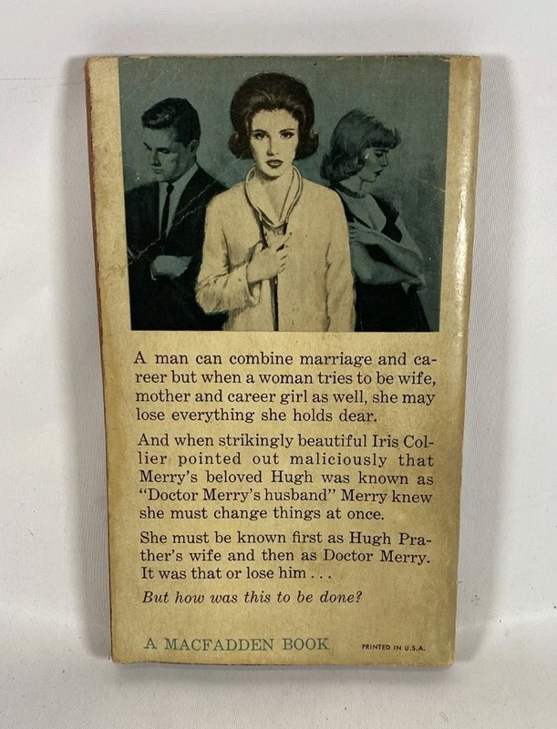 Vintage 1964 Merry's Husband Paperback Peggy Gaddis Romance gallery