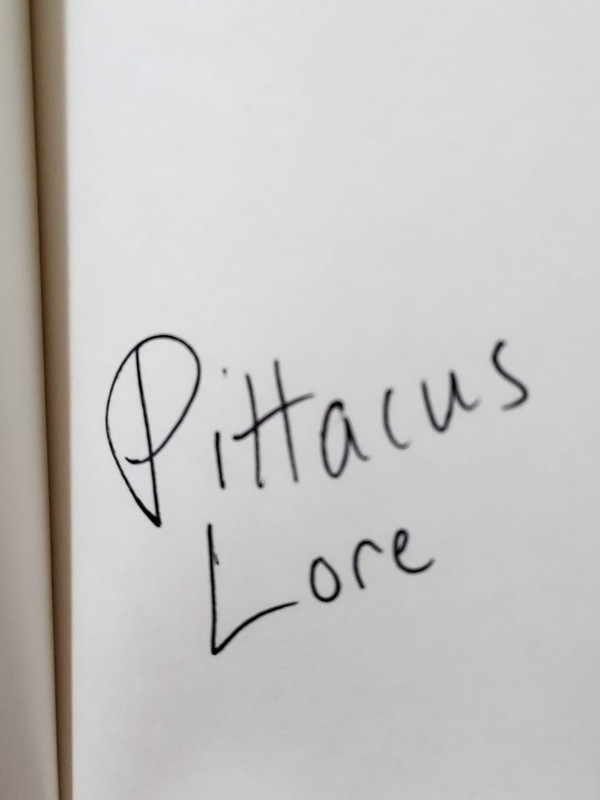 The Fate of Ten Pittacus Lore Signed First Edition HC Book Lorien Legacies 6 gallery