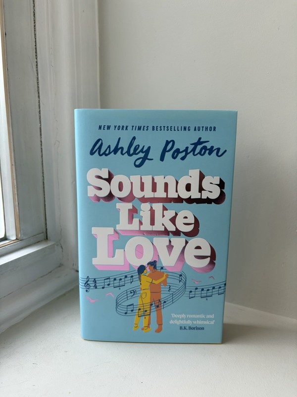 NEW! Sounds Like Love By Ashley Poston SIGNED Fairyloot Hardcover