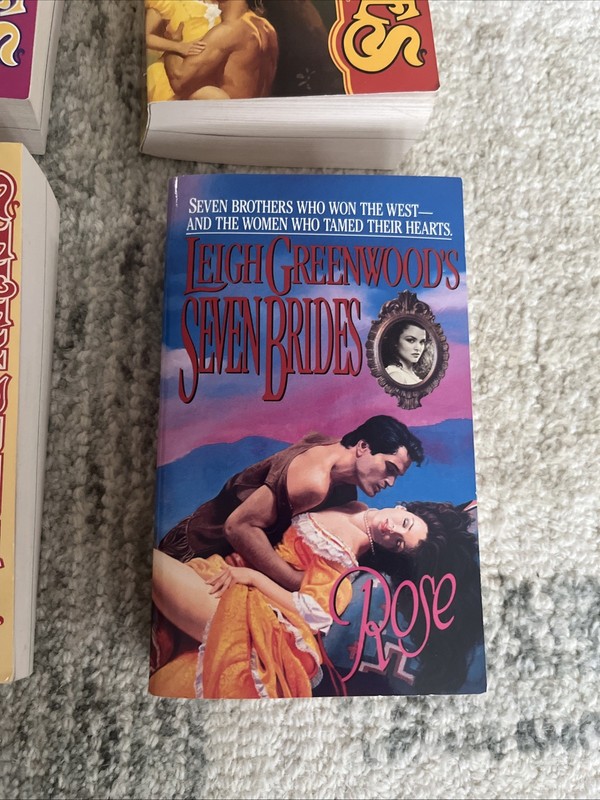 Seven Brides Leigh Greenwood Historical Romance Book Set gallery