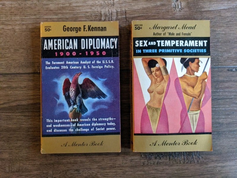 Sex And Temperament American Diplomacy A Mentor Book Mead Keenan Lot 2 BUN1