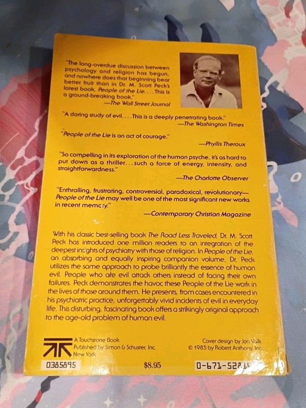 People of the Lie : The Hope for Healing Human Evil by M. Scott Peck (1985) - PB gallery