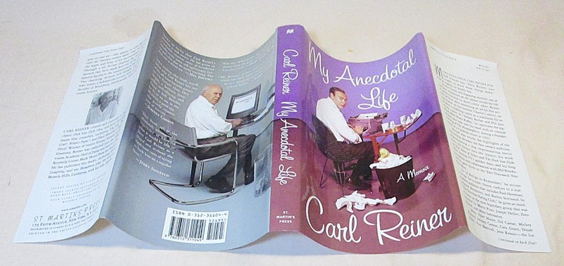 SIGNED My Anecdotal Life: A Memoir By Carl Reiner First Edition with COA gallery