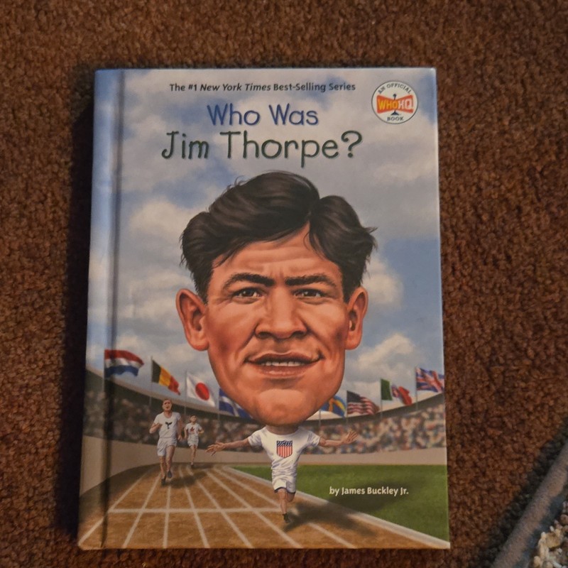 Who Was Jim Thorpe by James Buckley Jr. Library Binding Penguin Who Was Ser. 20…